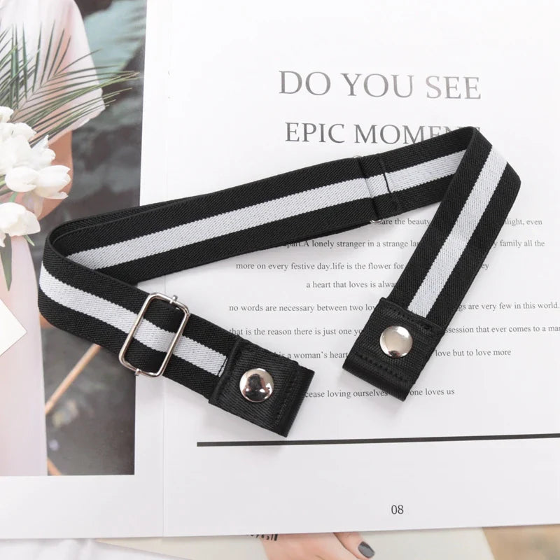 Ceinture Sans Boucle Élastique et Extensible - Alix