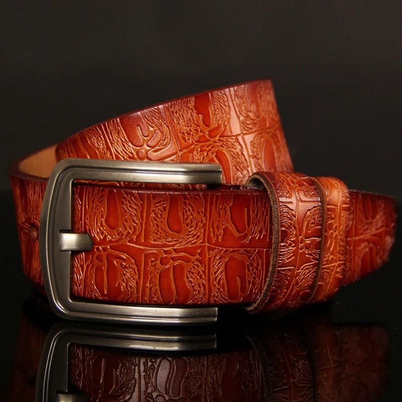 Ceinture Crocodile pour Homme - North Carolina