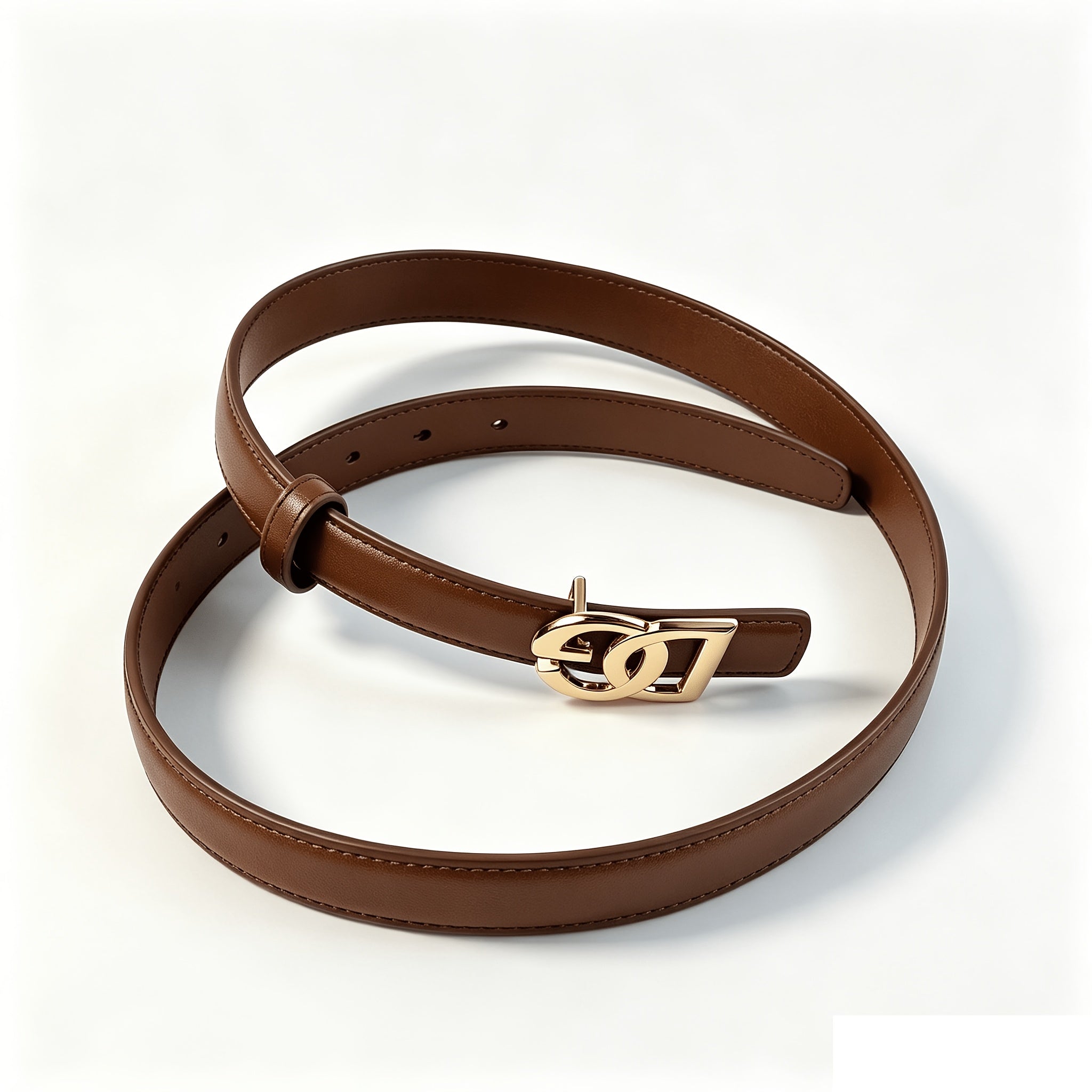 Ceinture Fine en Simili Cuir pour Femme - Galatée