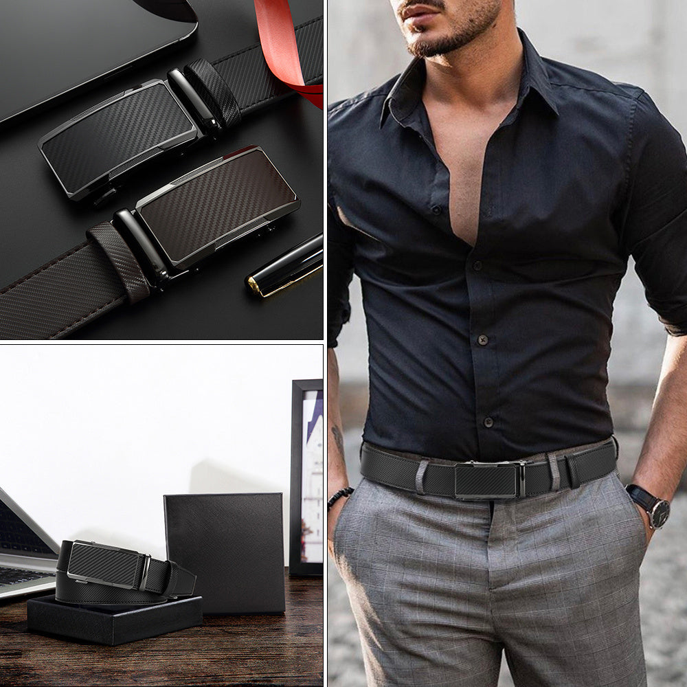 Ceinture Automatique en Cuir pour Homme Aristide — visuel 6