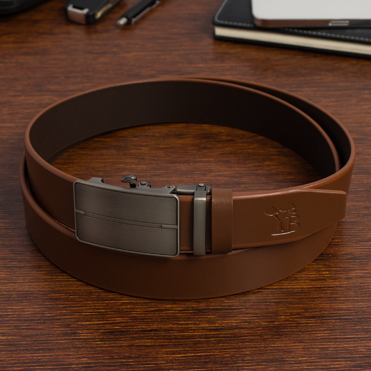 Ceinture Automatique en Cuir pour Homme Cédric — visuel 15