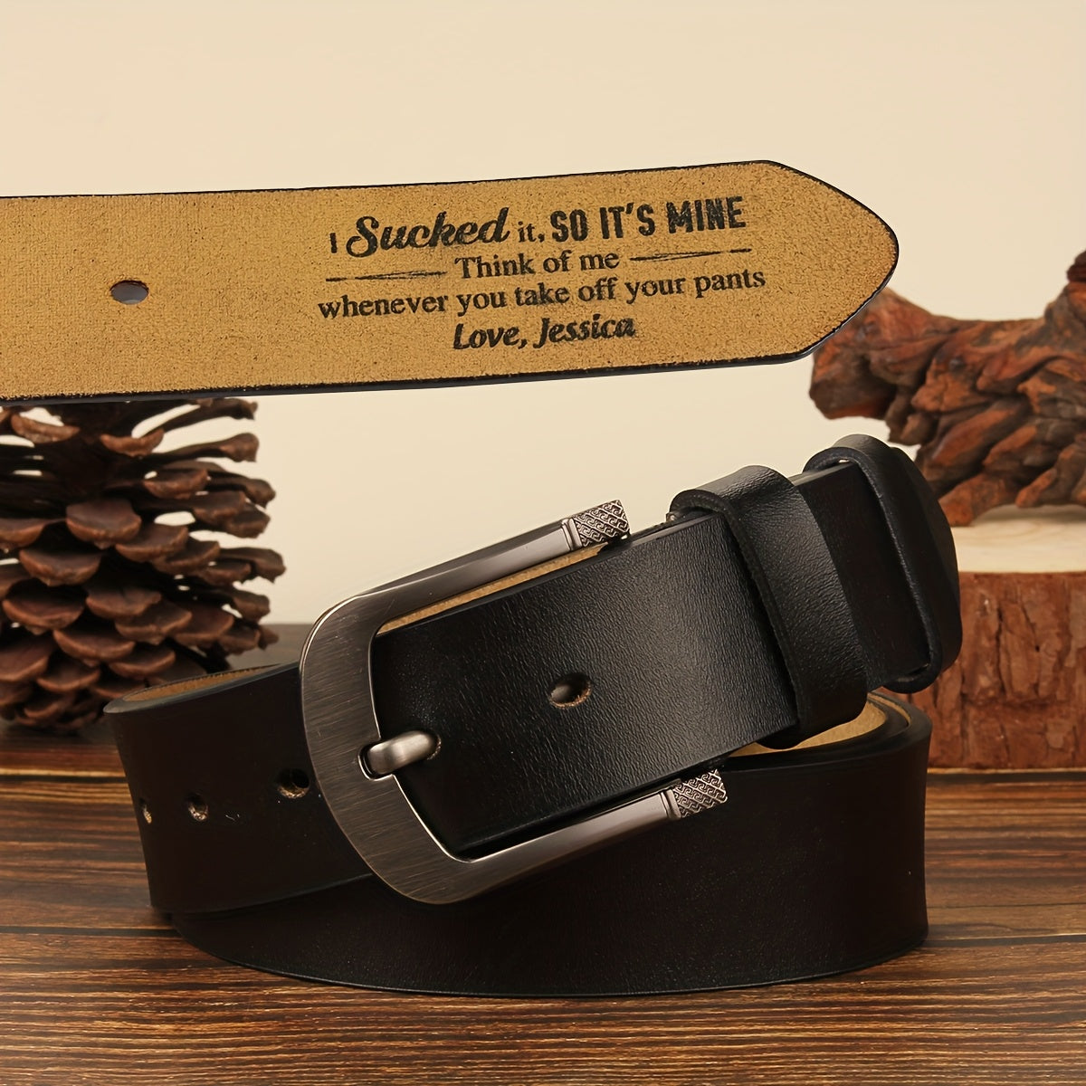 Ceinture Automatique en Cuir pour Homme Gatien — visuel 2