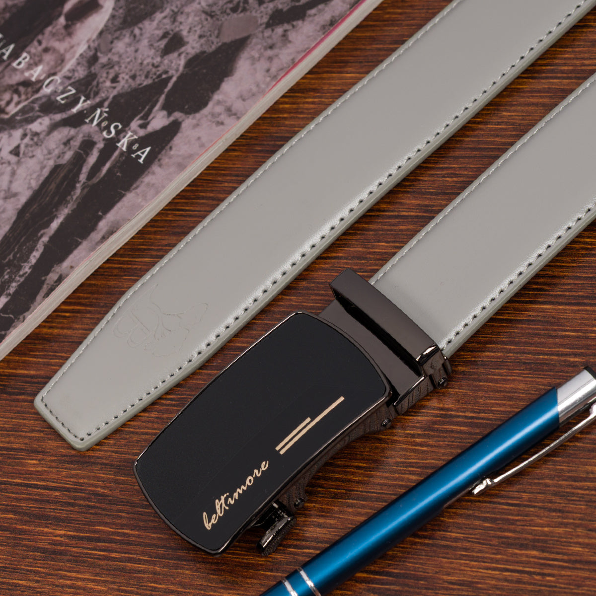 Ceinture Automatique en Cuir pour Homme Wilfried — visuel 25