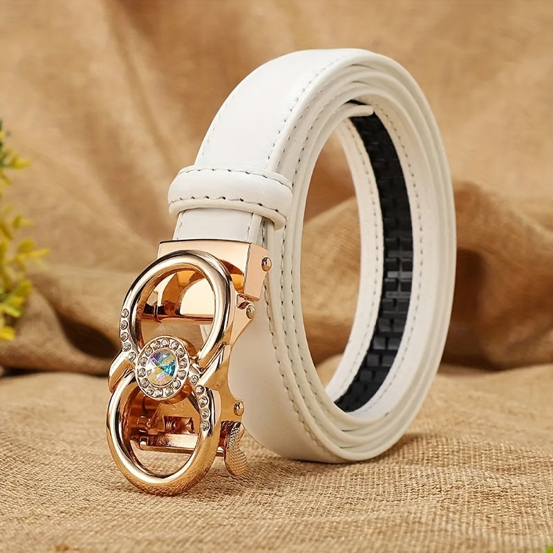 Ceinture Automatique en Simili Cuir pour Femme Thaïs — visuel 25