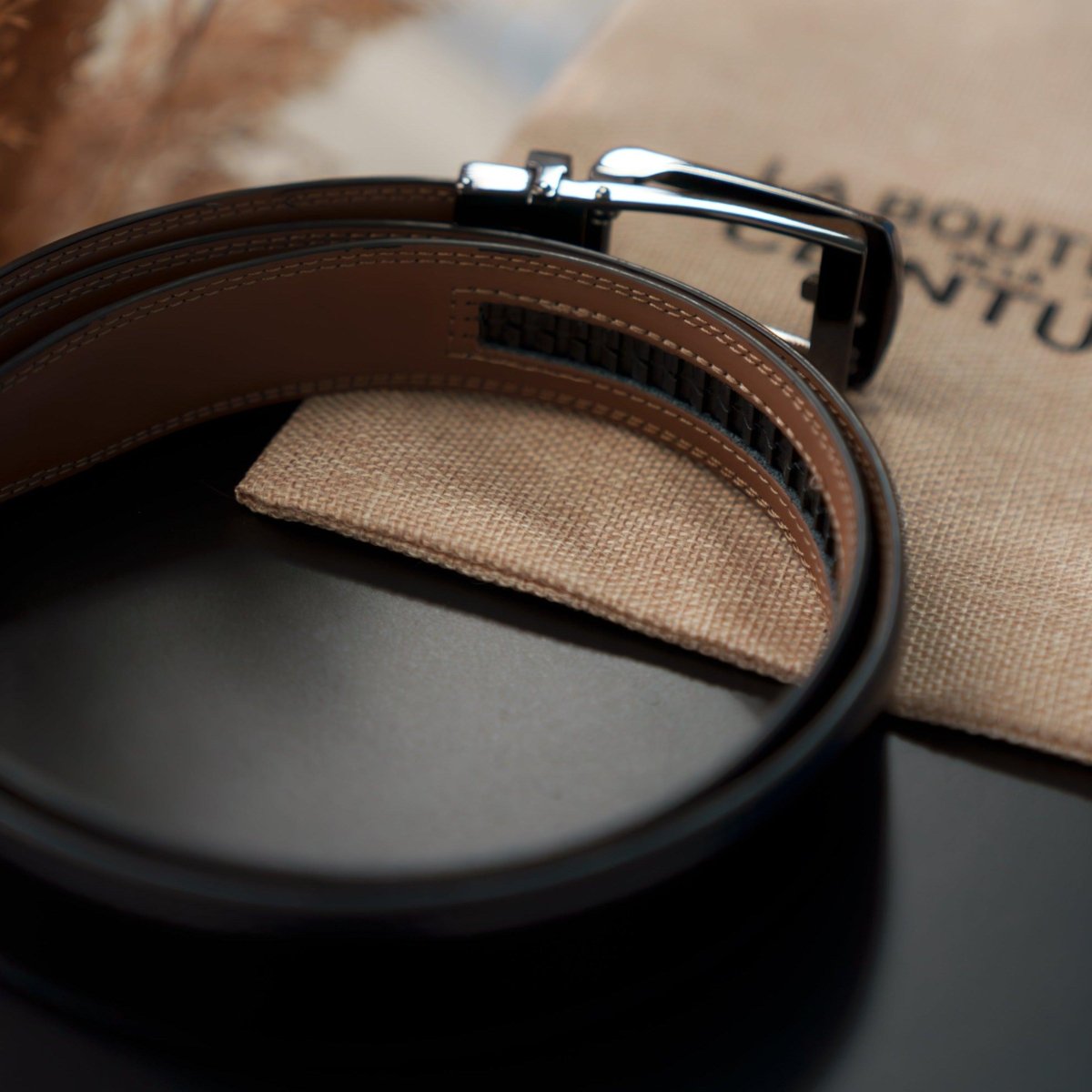 Ceinture Automatique en Simili Cuir pour Homme Bastien — visuel 7