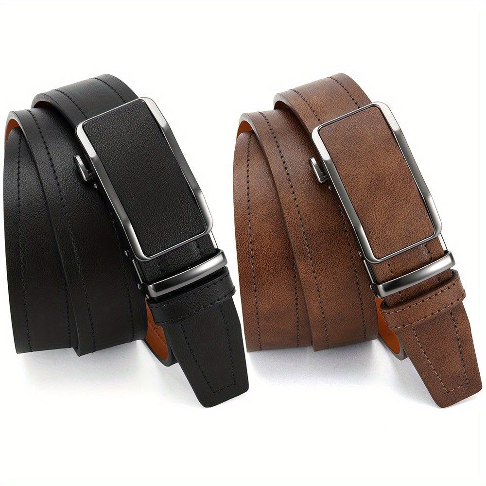 Ceinture Automatique en Simili Cuir pour Homme Percival — visuel 9