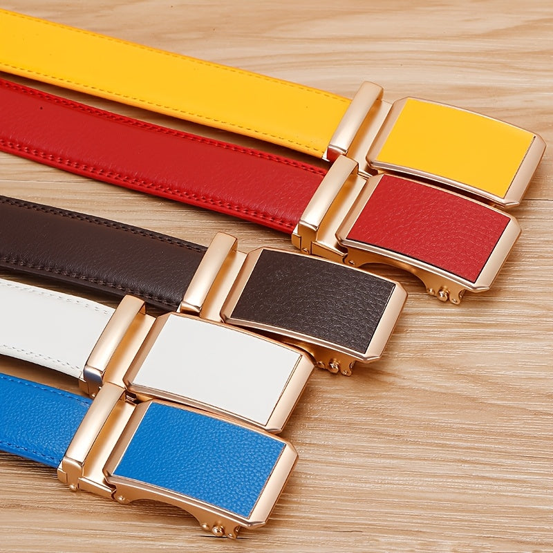 Ceinture Automatique en Simili Cuir pour Homme Victor — visuel 1