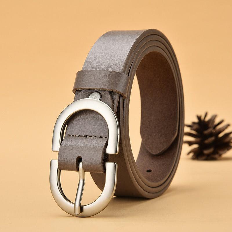 Ceinture à Boucle Classique en Cuir pour Femme Adeline — visuel 11