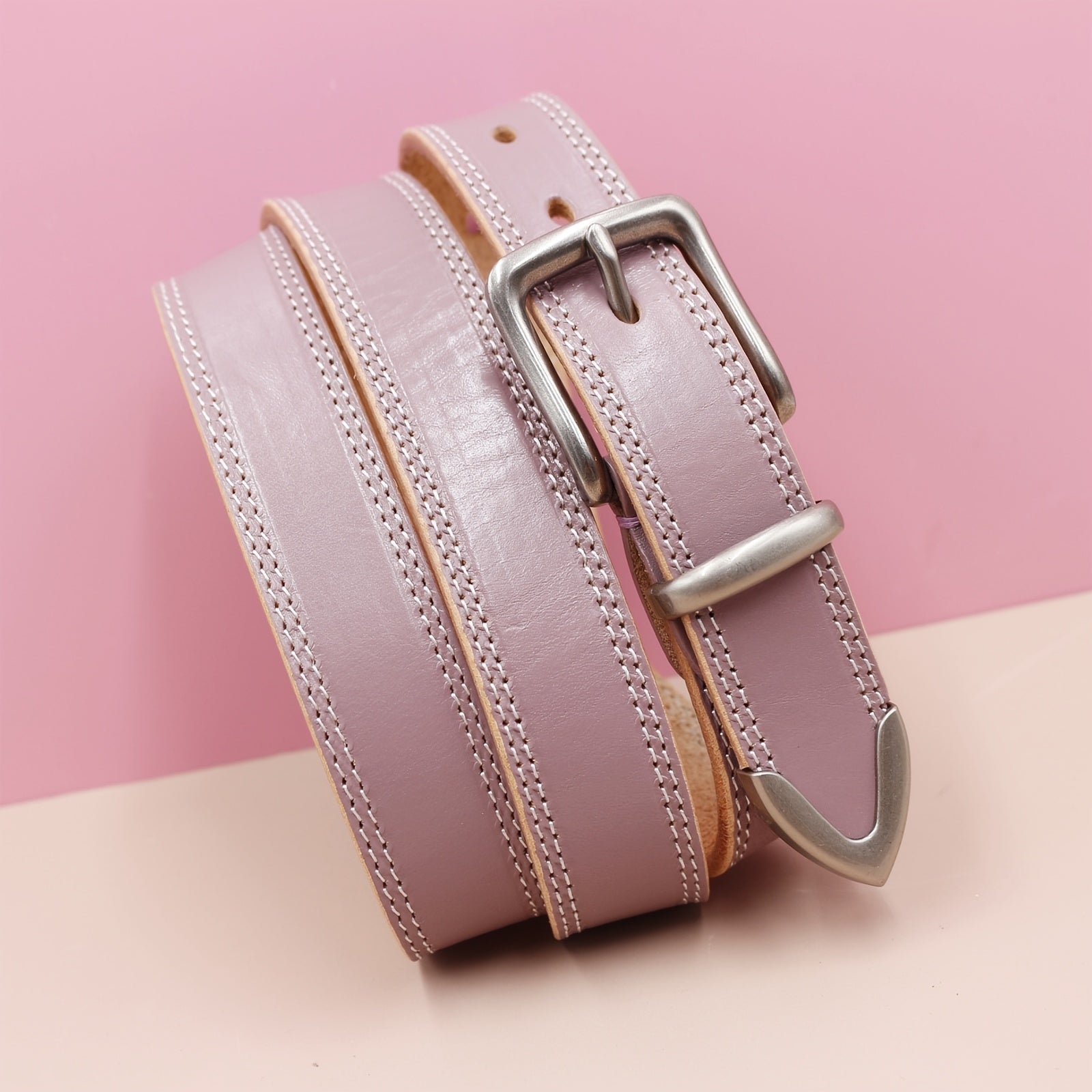 Ceinture à Boucle Classique en Cuir pour Femme Florine — visuel 10