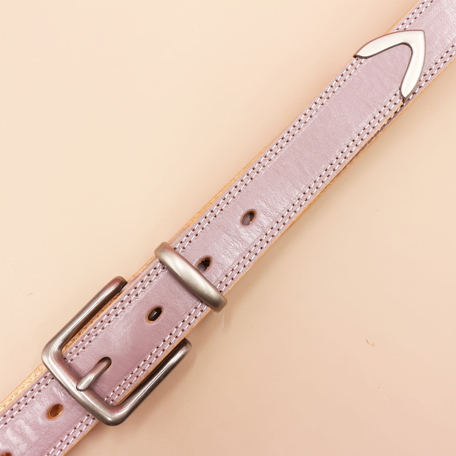 Ceinture à Boucle Classique en Cuir pour Femme Florine — visuel 7