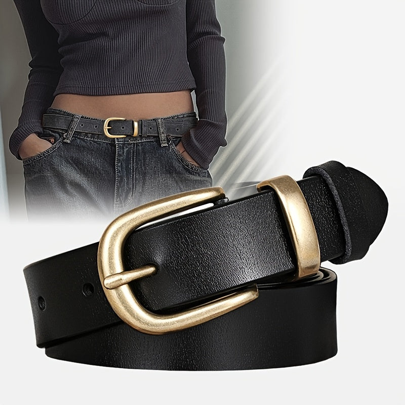 Ceinture à Boucle Classique en Cuir pour Femme Iris — visuel 1