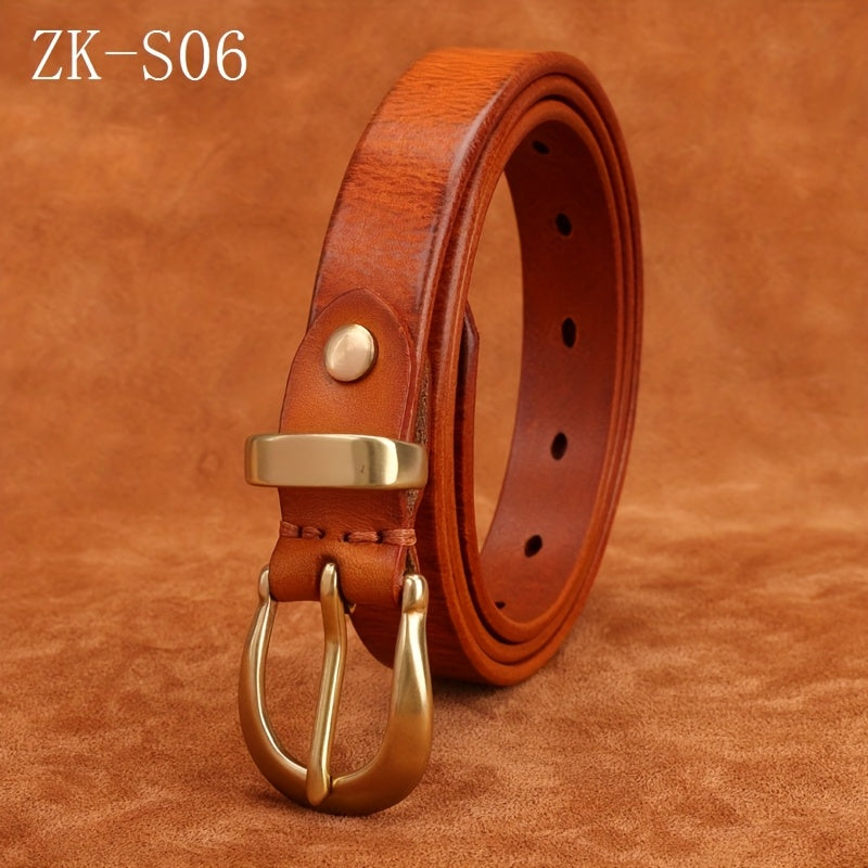 Ceinture à Boucle Classique en Cuir pour Femme Juliette — visuel 6