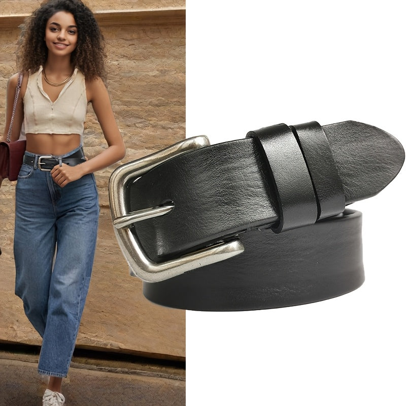 Ceinture à Boucle Classique en Cuir pour Femme Lena — visuel 13