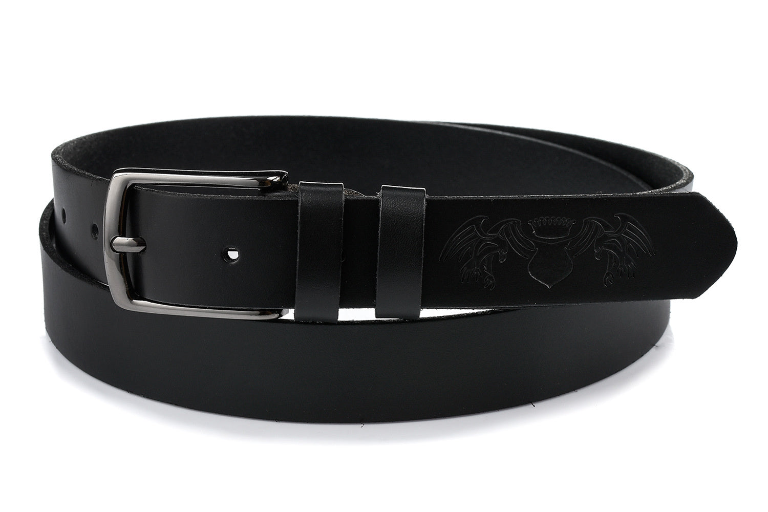 Ceinture à Boucle Classique en Cuir pour Homme Armand — visuel 8