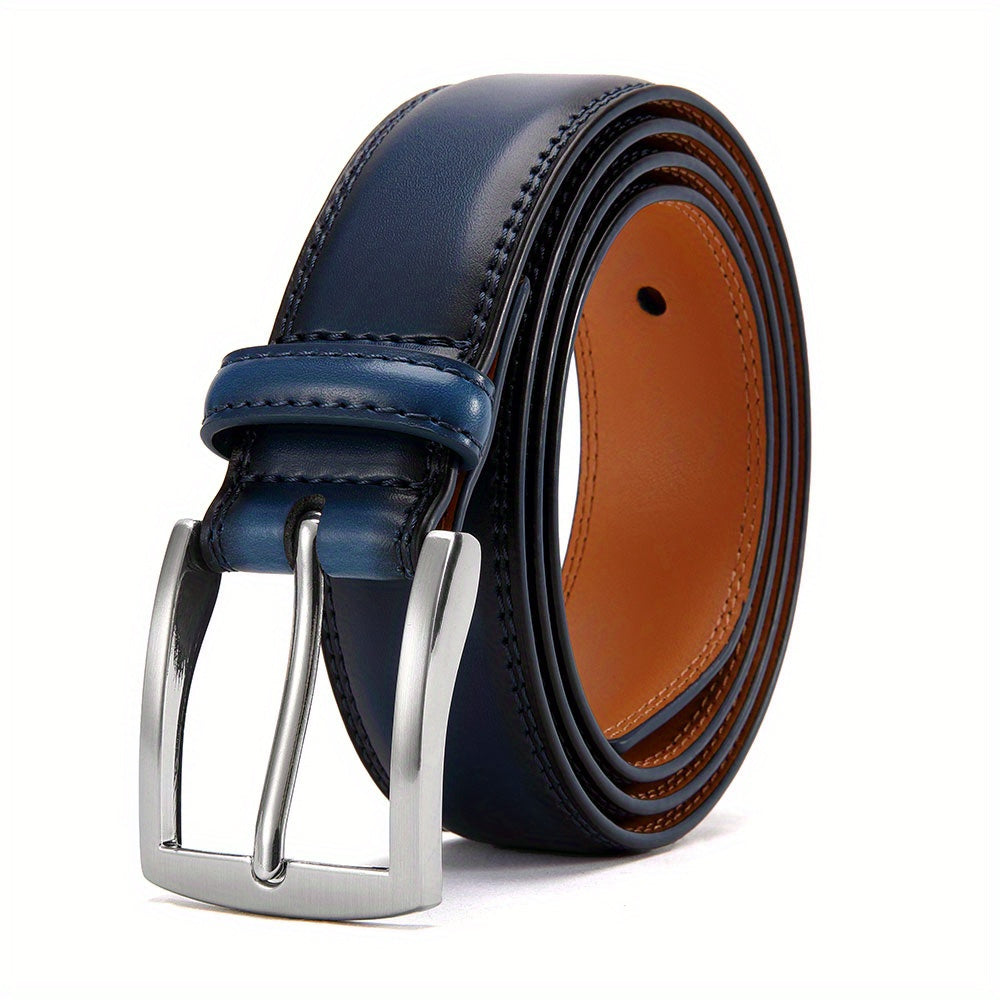 Ceinture à Boucle Classique en Cuir pour Homme Camille — visuel 17