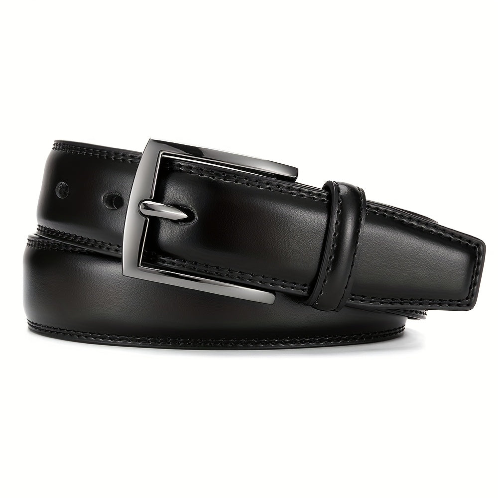 Ceinture à Boucle Classique en Cuir pour Homme Camille — visuel 6