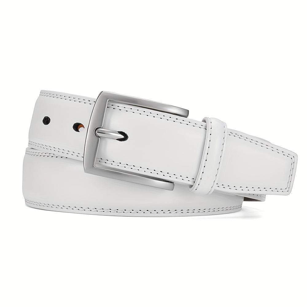 Ceinture à Boucle Classique en Cuir pour Homme Camille — visuel 8