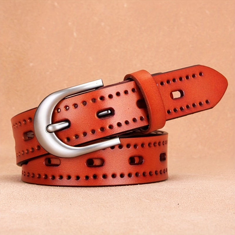 Ceinture à Boucle Classique en Cuir pour Homme Carlisle — visuel 11