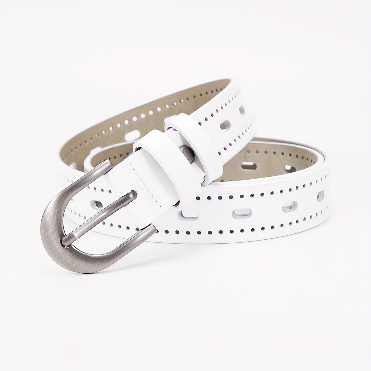 Ceinture à Boucle Classique en Cuir pour Homme Carlisle — visuel 8