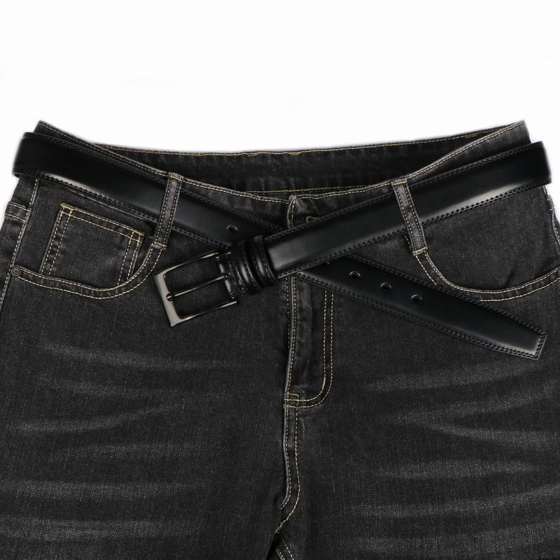 Ceinture à Boucle Classique en Cuir pour Homme Dimitri — visuel 5