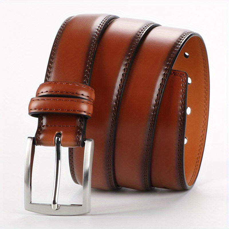 Ceinture à Boucle Classique en Cuir pour Homme Dimitri — visuel 6