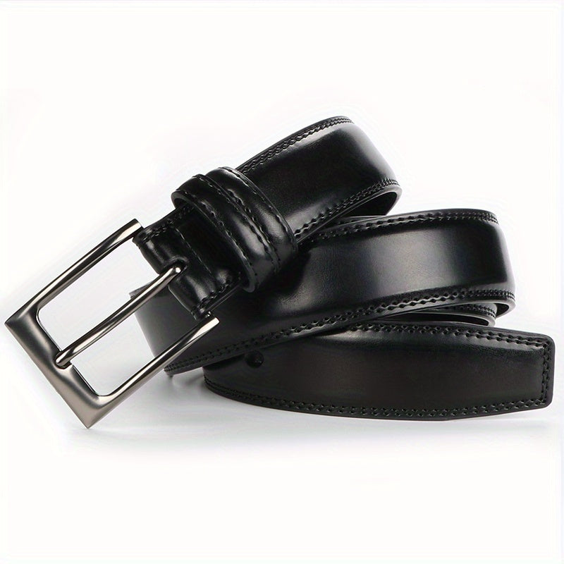 Ceinture à Boucle Classique en Cuir pour Homme Dimitri — visuel 8
