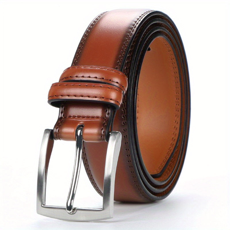 Ceinture à Boucle Classique en Cuir pour Homme Dimitri — visuel 9