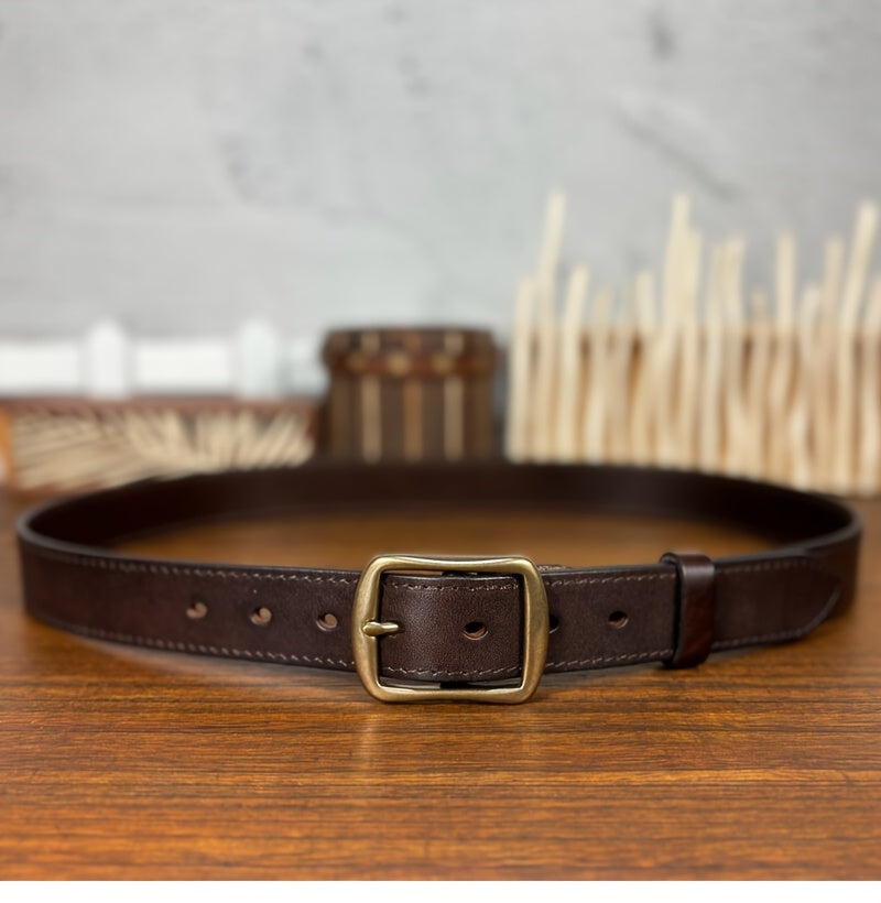 Ceinture à Boucle Classique en Cuir pour Homme Esteban — visuel 11