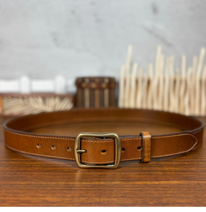 Ceinture à Boucle Classique en Cuir pour Homme Esteban — visuel 8