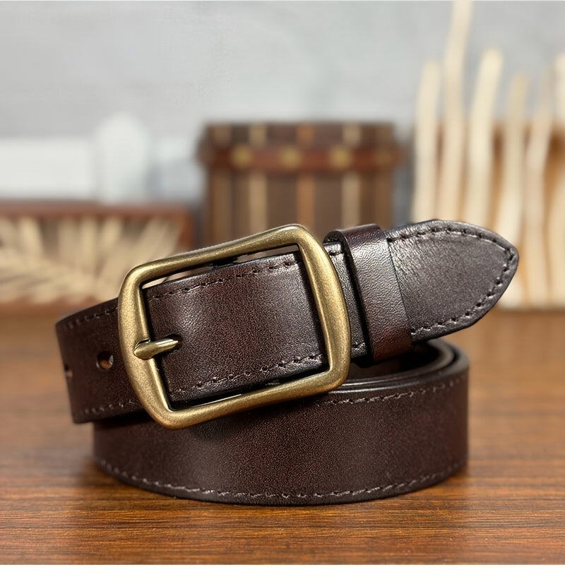 Ceinture à Boucle Classique en Cuir pour Homme Esteban — visuel 9