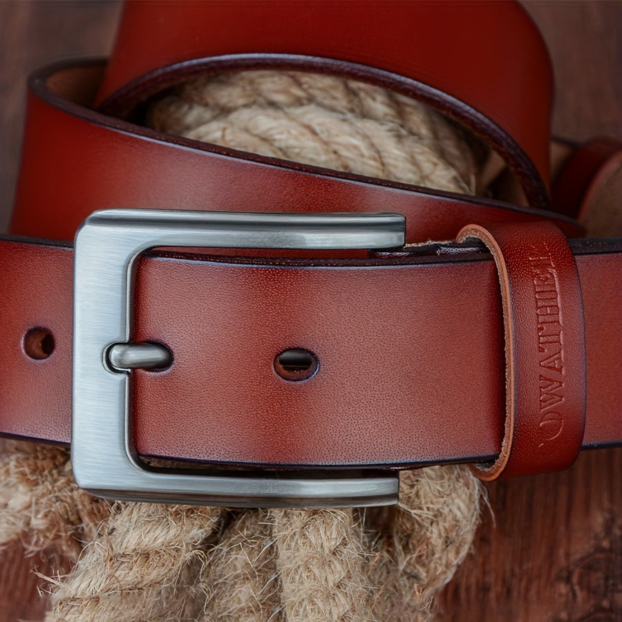 Ceinture à Boucle Classique en Cuir pour Homme Eudes — visuel 10