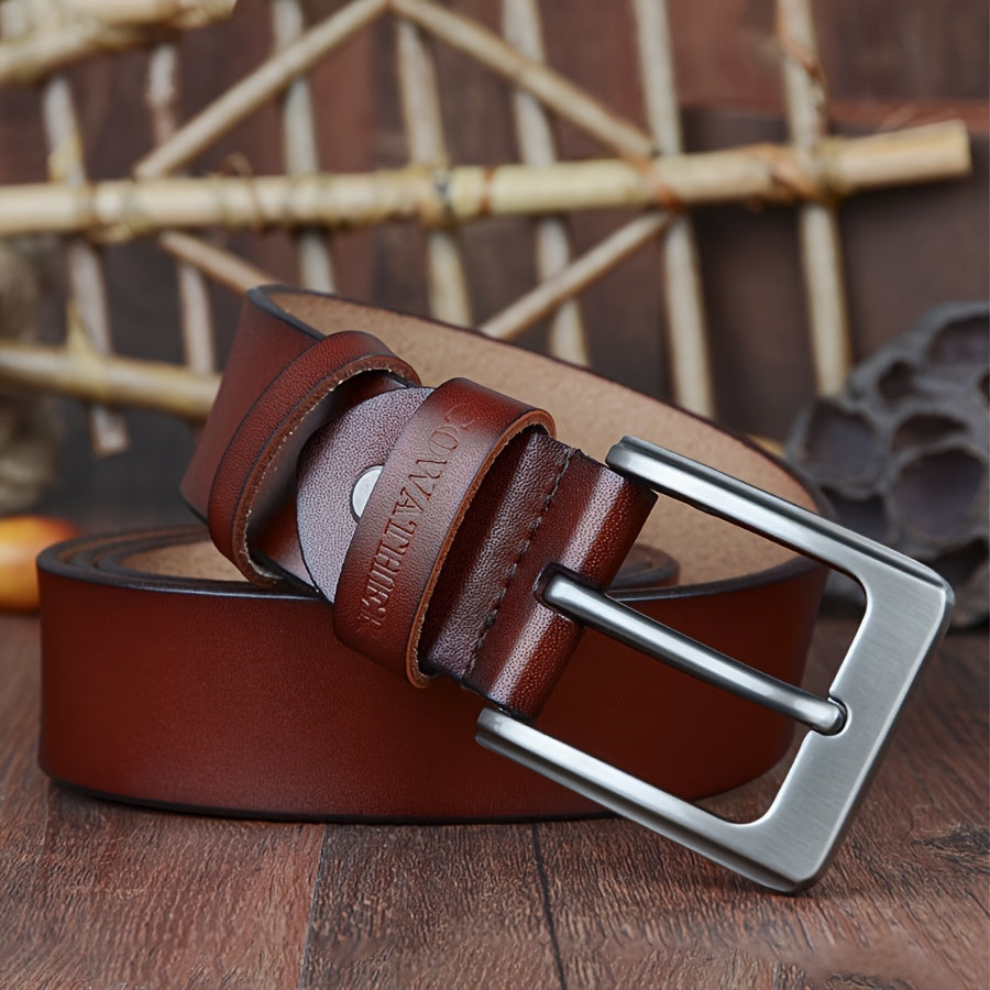 Ceinture à Boucle Classique en Cuir pour Homme Eudes — visuel 9