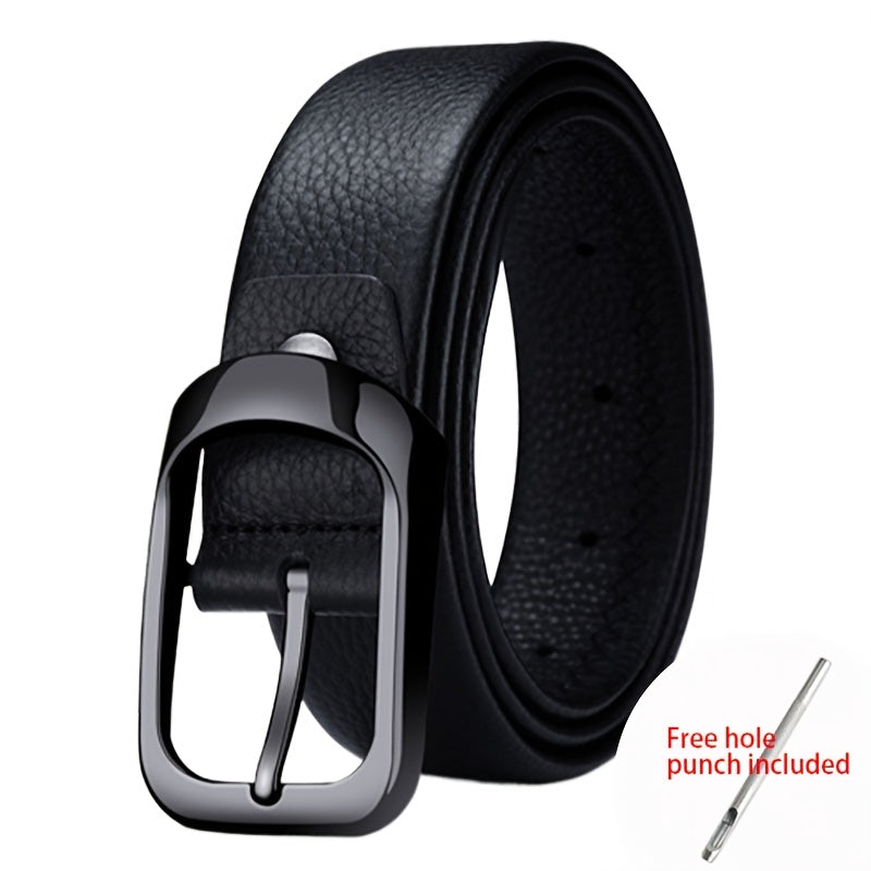 Ceinture à Boucle Classique en Cuir pour Homme Evrard — visuel 1