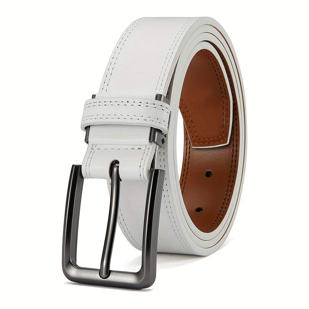 Ceinture à Boucle Classique en Cuir pour Homme Flavien — visuel 3