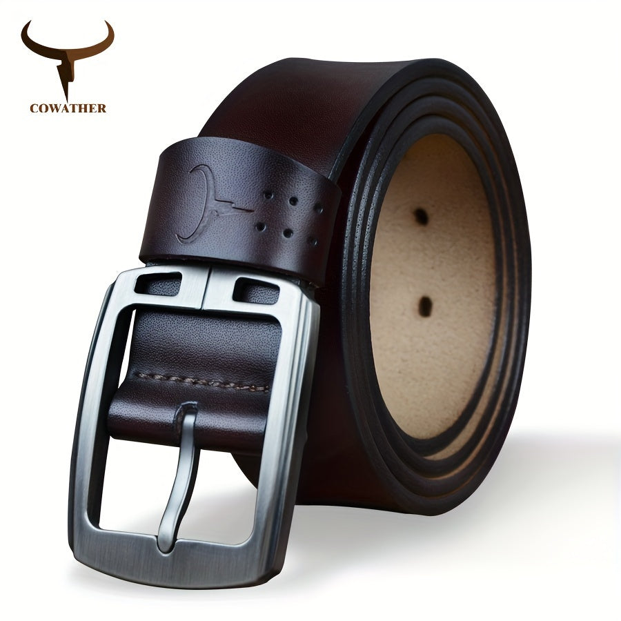 Ceinture à Boucle Classique en Cuir pour Homme Gerald — visuel 1