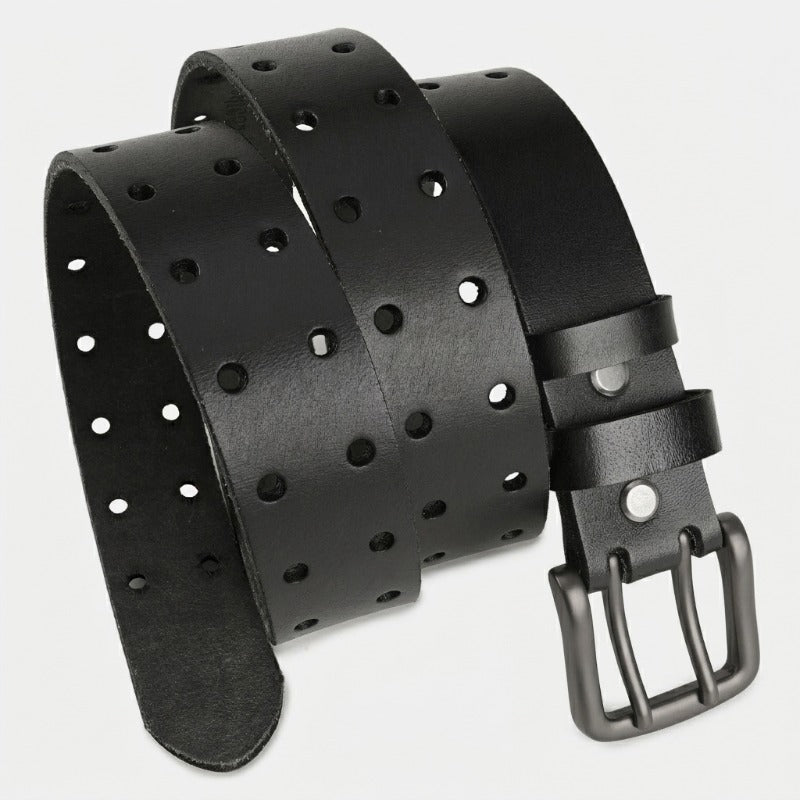 Ceinture à Boucle Classique en Cuir pour Homme Ghislain — visuel 6