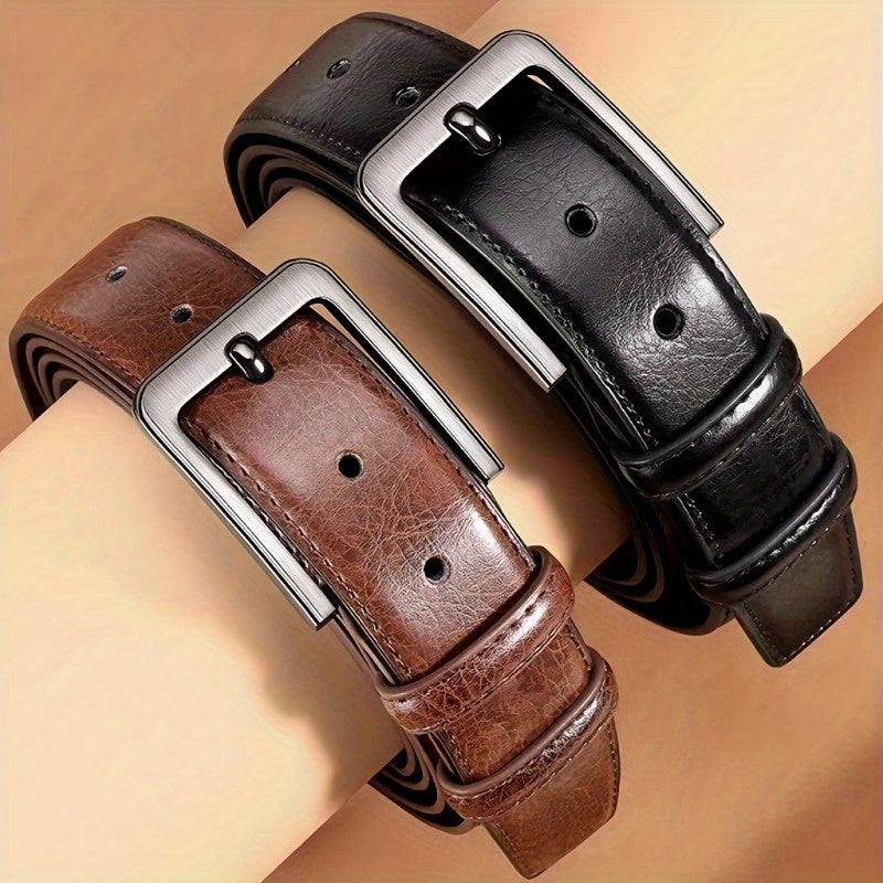 Ceinture à Boucle Classique en Cuir pour Homme Jacques — visuel 10