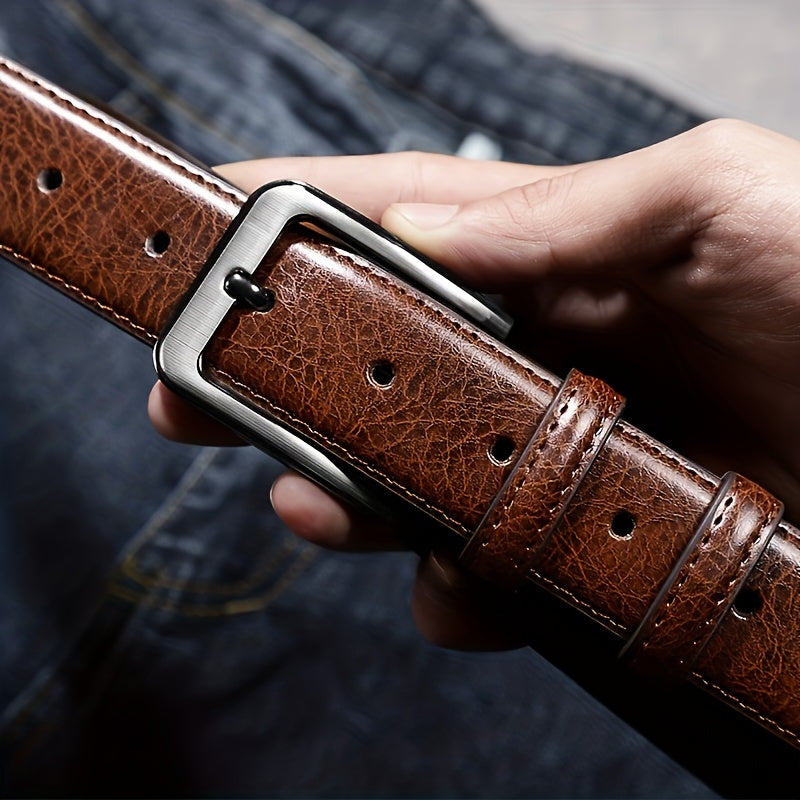 Ceinture à Boucle Classique en Cuir pour Homme Jacques — visuel 5