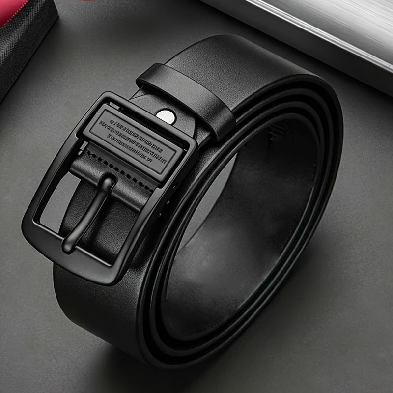 Ceinture à Boucle Classique en Cuir pour Homme Maxence — visuel 2