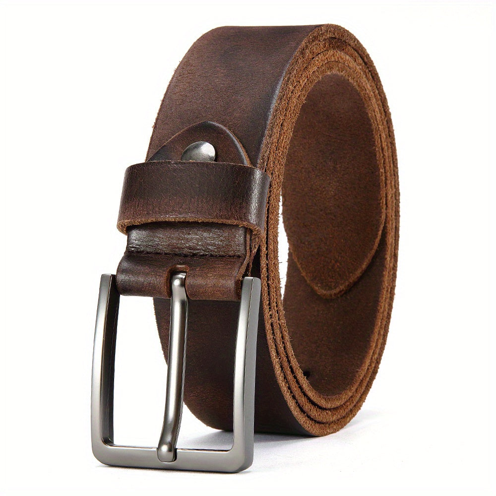 Ceinture à Boucle Classique en Cuir pour Homme Urbain — visuel 10