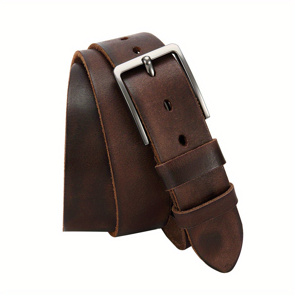 Ceinture à Boucle Classique en Cuir pour Homme Urbain — visuel 15