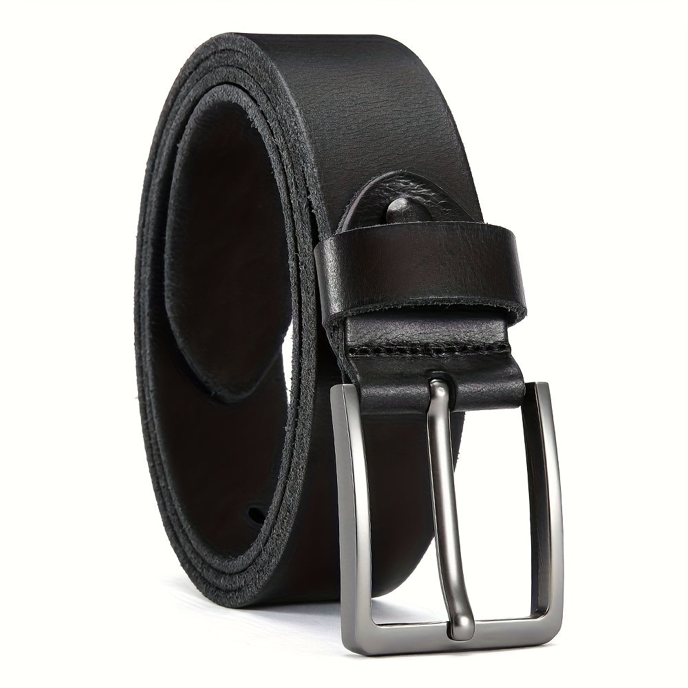 Ceinture à Boucle Classique en Cuir pour Homme Urbain — visuel 3