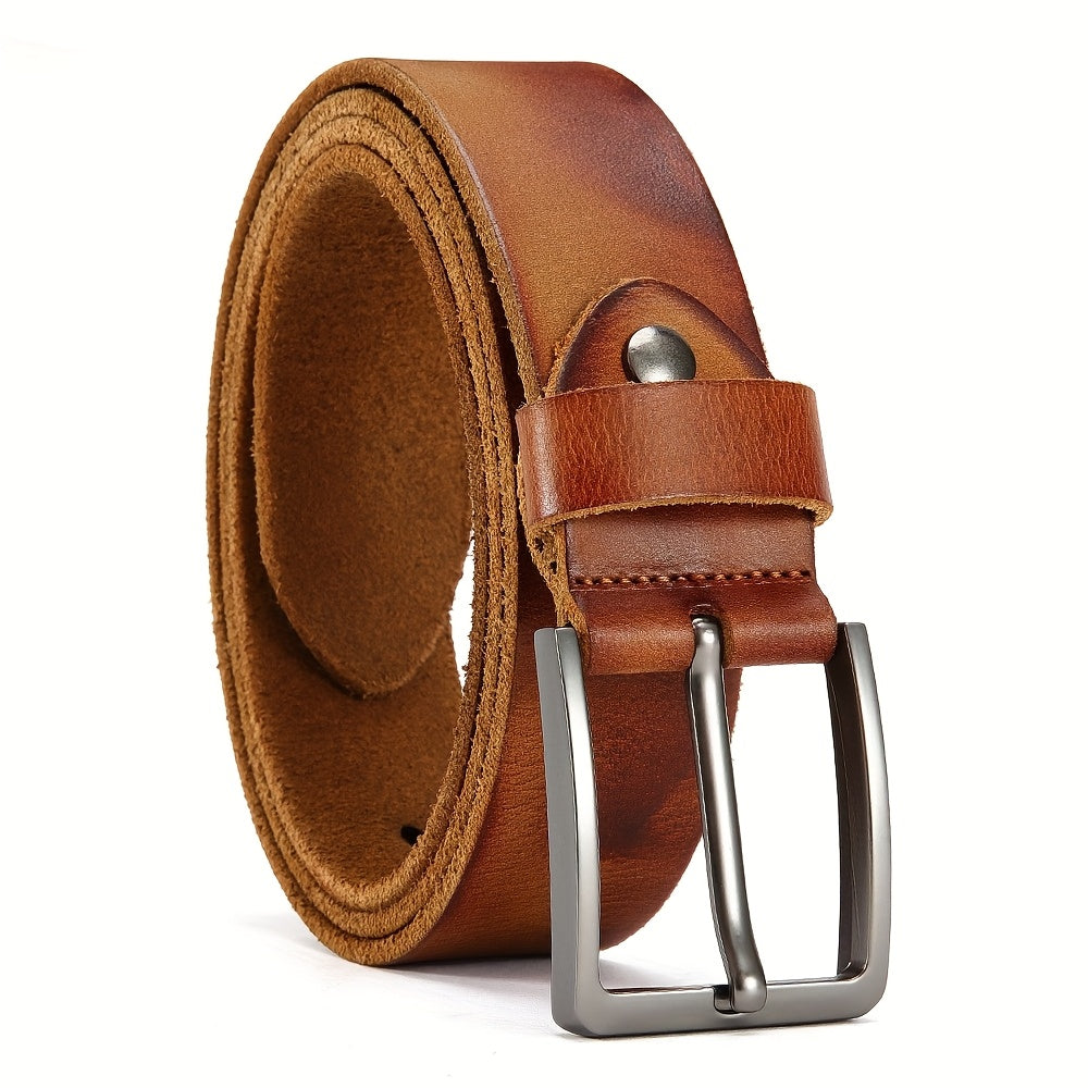 Ceinture à Boucle Classique en Cuir pour Homme Urbain — visuel 5