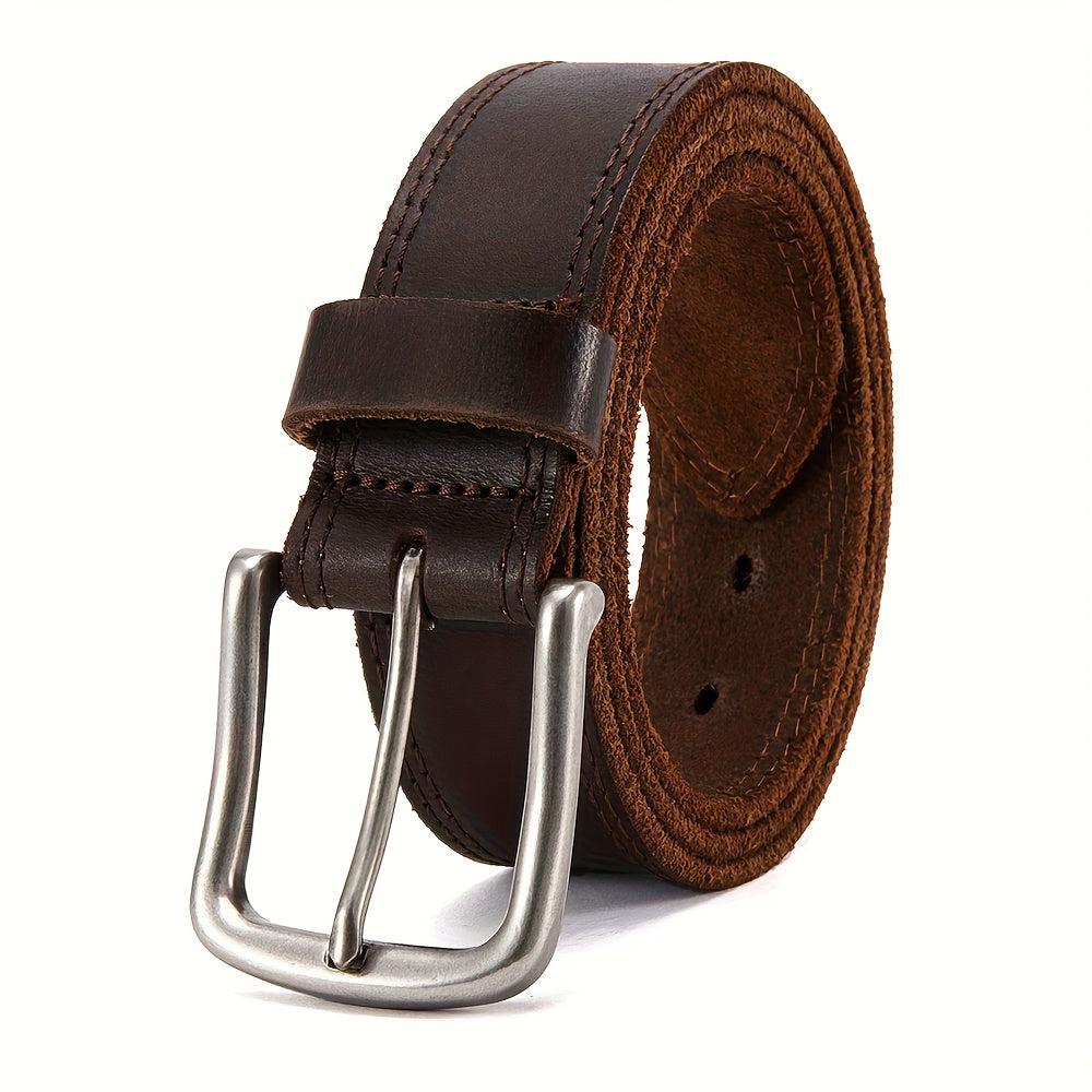 Ceinture à Boucle Classique en Cuir pour Homme Urbain — visuel 8