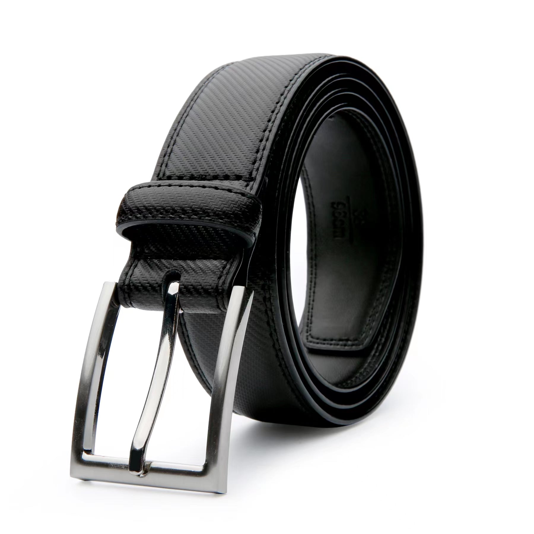Ceinture à Boucle Classique en Cuir pour Homme Xavier — visuel 3