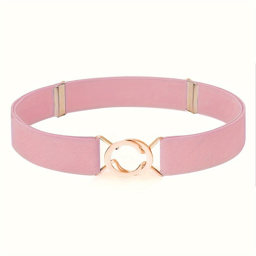 Ceinture à Boucle Classique Élastique pour Femme Assise — visuel 5