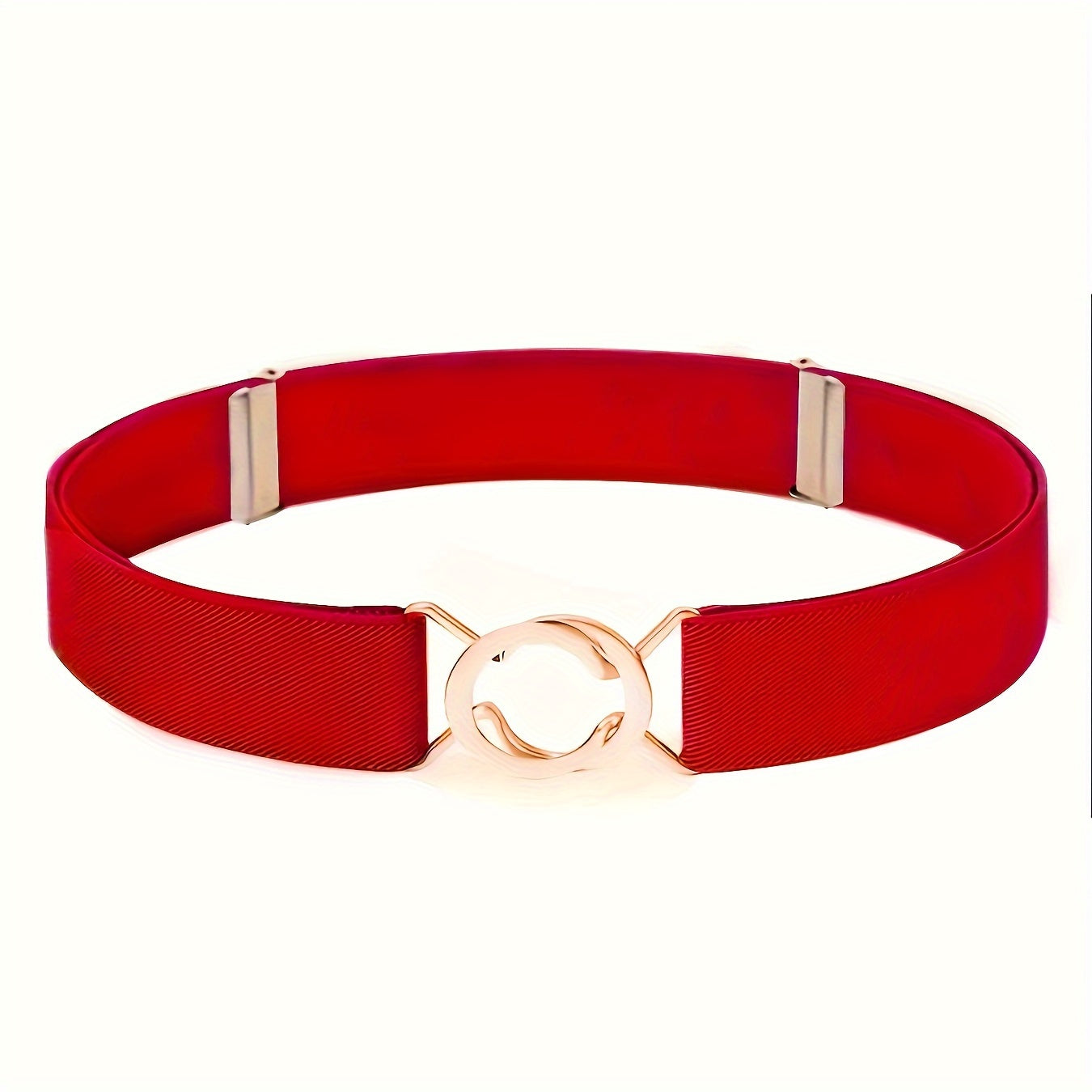 Ceinture à Boucle Classique Élastique pour Femme Assise — visuel 7