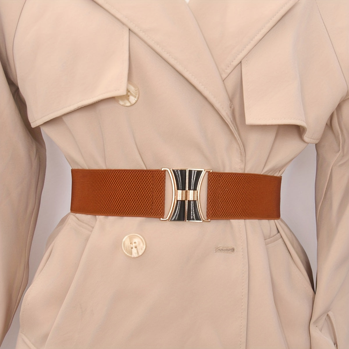 Ceinture à Boucle Classique Élastique pour Femme Chiavari — visuel 11