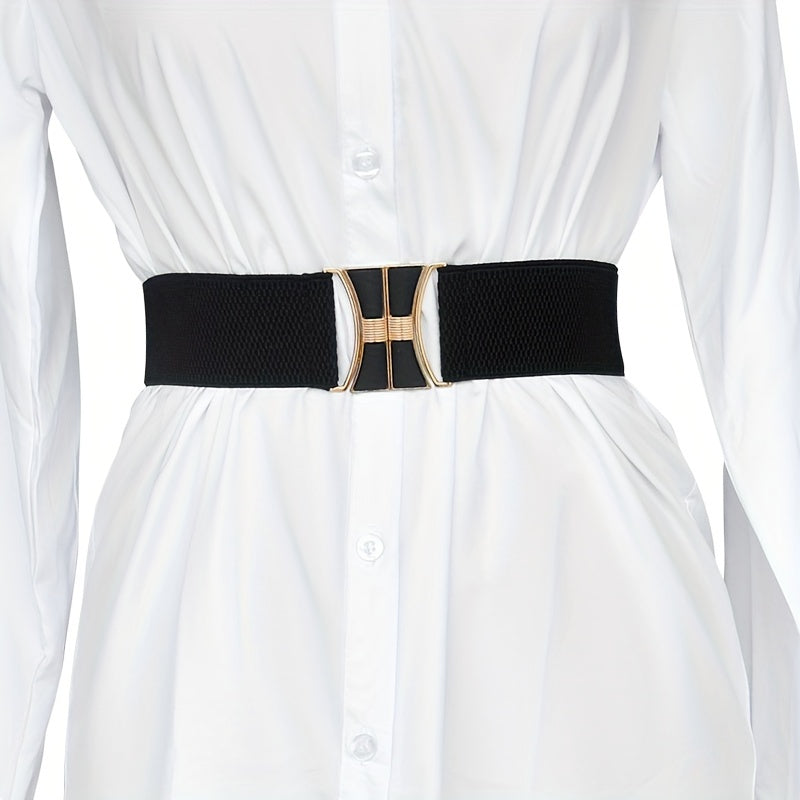 Ceinture à Boucle Classique Élastique pour Femme Chiavari — visuel 6