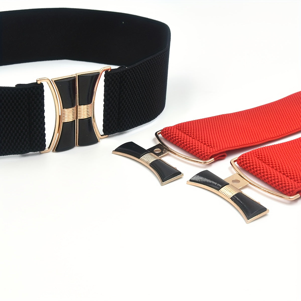 Ceinture à Boucle Classique Élastique pour Femme Chiavari — visuel 8